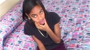 Barely Legal Young 18 yo Black Teen in Amateur  Black Hardcore Sex Video