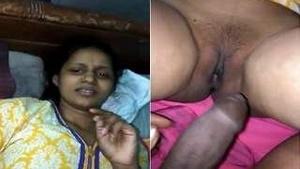 Tamil babe's pussy gets hard fucking from her lover