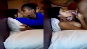 Tamil couple indulges in steamy kissing and making out in XXX video