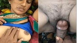 Bhabhi's outdoor sex with her lover