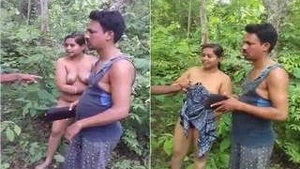 Odia couple's steamy outdoor affair caught by villagers
