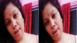 Busty Indian beauty Budi flaunts her breasts in a steamy video