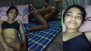 Bangladeshi wife has sex with a man on camera in rural setting