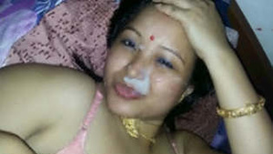 Horny wife from Manipur gives a BJ