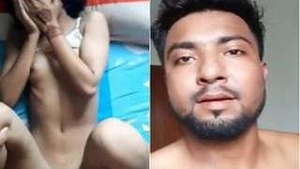 Husband takes his wife's virginity in Bangla video