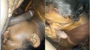 Experience a Telugu aunt's exclusive oral pleasure in high definition