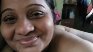 Wife from India gives oral and gets fucked in doggy style