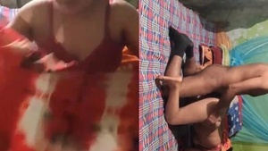 Desi couple caught having doggy style sex in village