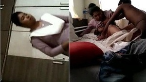 Intense anal sex with a stunning girl in a hotel room