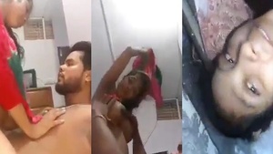 Bangladeshi teen blonde moans in hard sex with boyfriend
