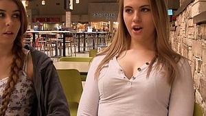 Watch a hot chick show off her amazing body in public