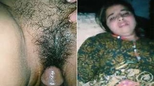 Pakistani wife's beautiful pussy gets penetrated in full