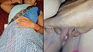 Husband records himself pleasuring his wife in a video