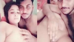 Lovely Indian girl gives oral pleasure to her partner