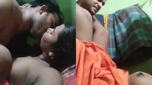 Chubby girl from Bangladesh has sex with black man