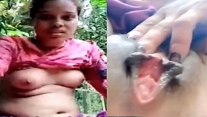 Bangladeshi unmarried girl exposes her body in public