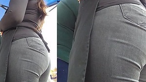 BBW Vendeorah Culonas's big butt joins Gervais's chubby ass video