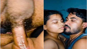 Amateur Desi couple enjoys standing sex in exclusive video
