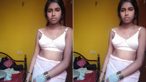 Tamil girl reveals her naked body in exclusive video