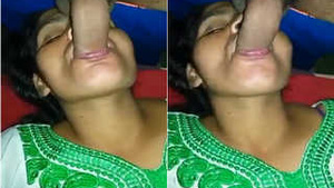 Exclusive video of Bhabhi getting fucked and sucking
