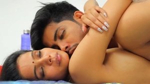 Hindi sex movie with BF and girlfriend in a steamy encounter