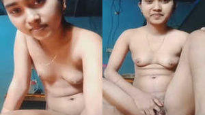 Exclusive Bangla Bhabhi goes nude in front of camera