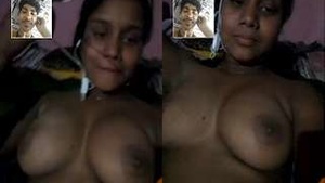 Cute Indian girl shows off her boobs and pussy in exclusive video