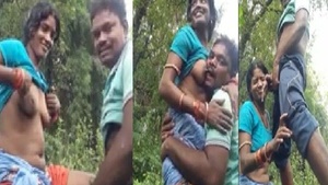 Odia couple enjoys outdoor sex in MMS video