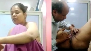 Horny doctor gets down and dirty with his desi aunt