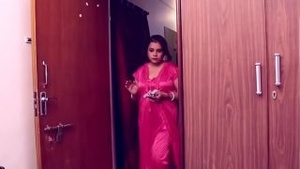 Sexy Indian babe gets down to business with her boyfriend while studying