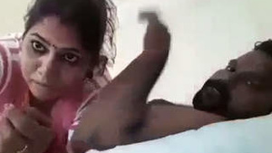 Passionate Indian couple engages in rough sex