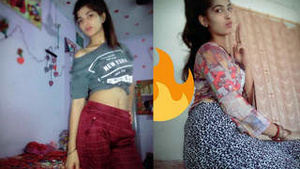 Desi babe and her boyfriend enjoy steamy sex on camera