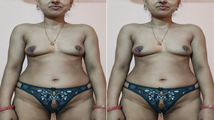 Indian bhabhi displays her big boobs and masturbates in part 3