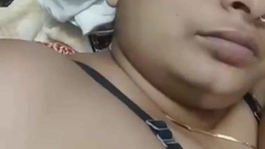 Indian aunty gets naughty on live webcam