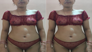 Exclusive video of Desi bhabhi's boobs and masturbation
