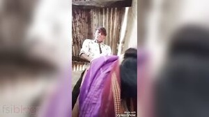 Desi village bhabhi gets doggystyle fucked in open air MMS