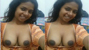 Amateur Indian girl with small tits reveals her body in part 4