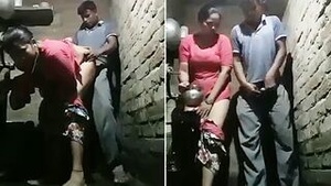 Tamil aunty's secret outdoor sex with brother-in-law captured on MMS