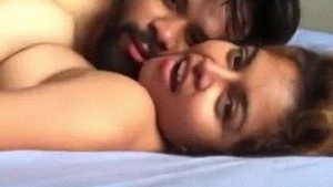 Desi couple enjoys naughty sex on camera