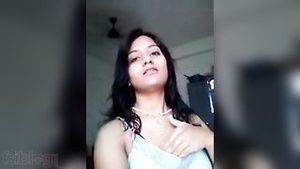 Desi college girl explores her sexuality with a solo masturbation session