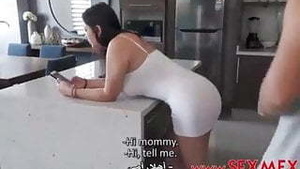 MILF gets screwed by her son's friend at home
