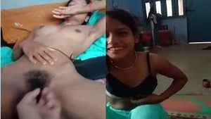 Desi wife strips and gets her pussy rubbed by husband in exclusive video