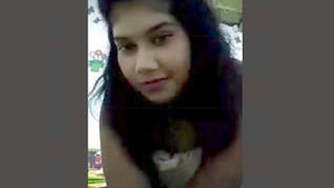 Horny Sri Lankan girl fingering and wanking in milk tanker