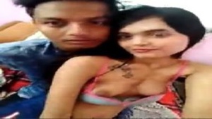 A Desi college student flaunts her breasts for her lover's oral pleasure