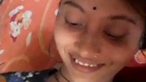 Indian girl bares it all in solo video