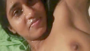 Watch a hot Indian girl get a facial from her partner