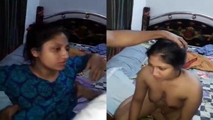 Desi bhabi indulges in passionate sex with her younger brother