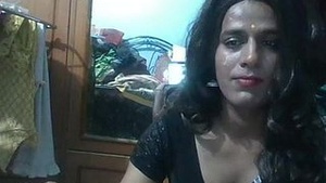 Transgender woman expresses femininity on camera