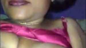 First-time aunty gets naughty in a hot sex video
