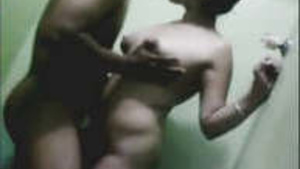 Dhaka couple enjoys steamy bath time together